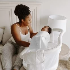 Berceau Pivotant 360° BassiNest® Premiere Blanc De Halo -Bébés Produits Magasin 01145484 10