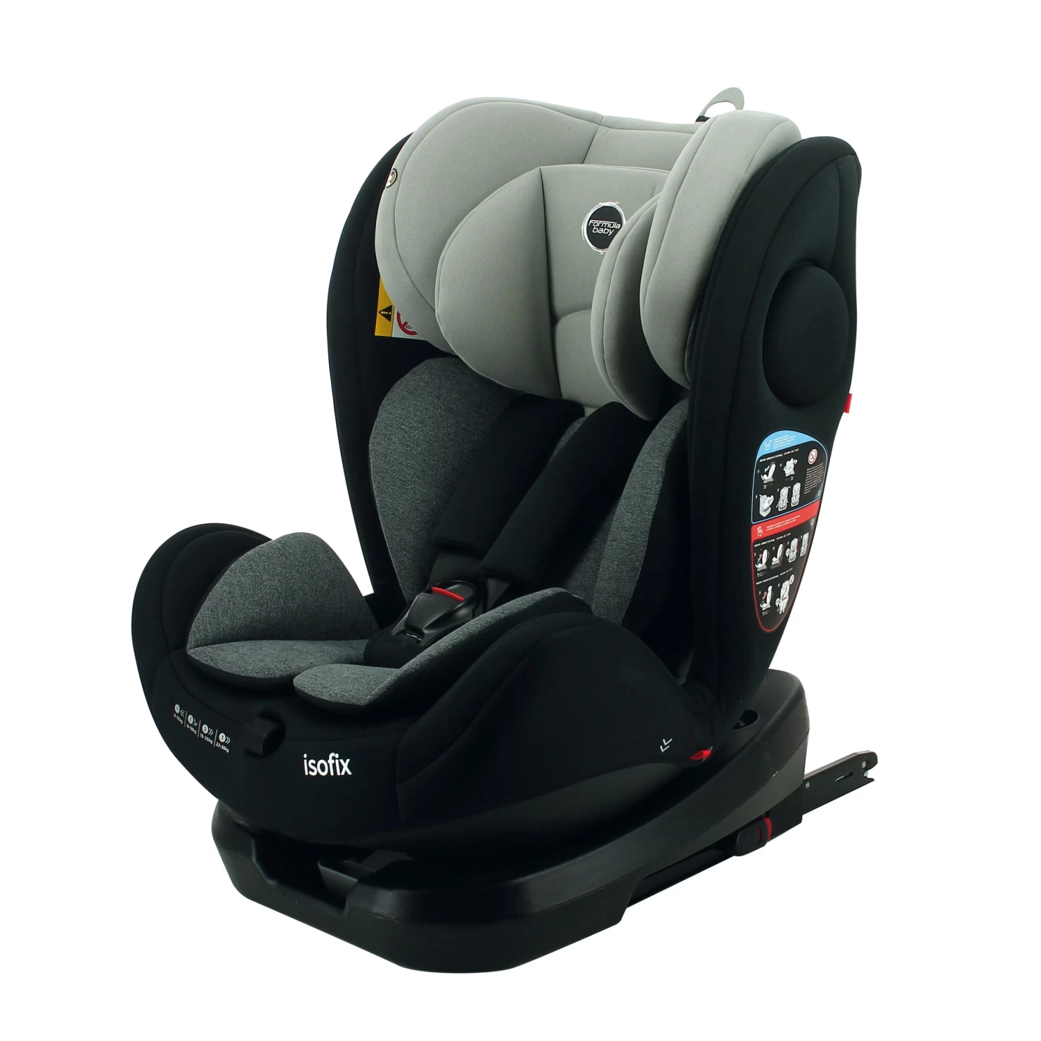 Siège Auto Robi SP 0+1/2/3 Gris De Formula Baby 2 Siège Auto Robi SP 0+1/2/3 Gris De Formula Baby – Image 2