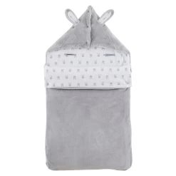 Nid D'ange Lapin Câlin Gris Taille Unique De P'tit Bisou