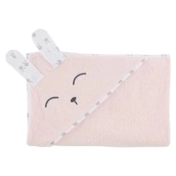 Cape De Bain Lapin Câlin Rose Primrose De P'tit Bisou -Bébés Produits Magasin 01147258 3