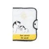 Pluche Et Pompon Protège Carnet De Santé Blanc/Jaune De Sauthon Baby's Sweet Home