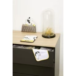 Pluche Et Pompon Protège Carnet De Santé Blanc/Jaune De Sauthon Baby's Sweet Home -Bébés Produits Magasin 01147666 3