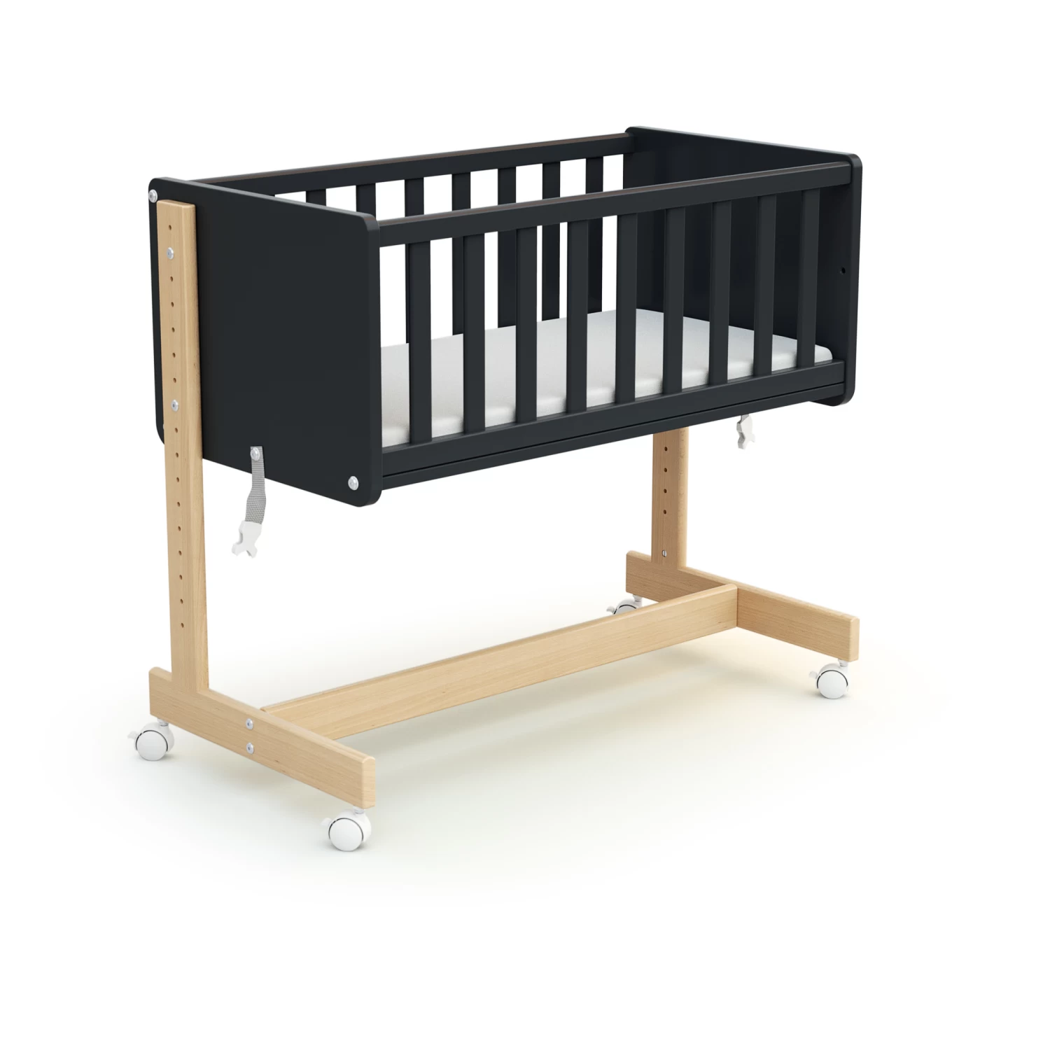 Berceau Cododo Confort Graphite Et Hêtre De AT4 1 Berceau Cododo Confort Graphite Et Hêtre De AT4