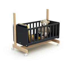 Berceau Cododo Confort Graphite Et Hêtre De AT4 8 Berceau Cododo Confort Graphite Et Hêtre De AT4 -Bébés Produits Magasin 01149040 4