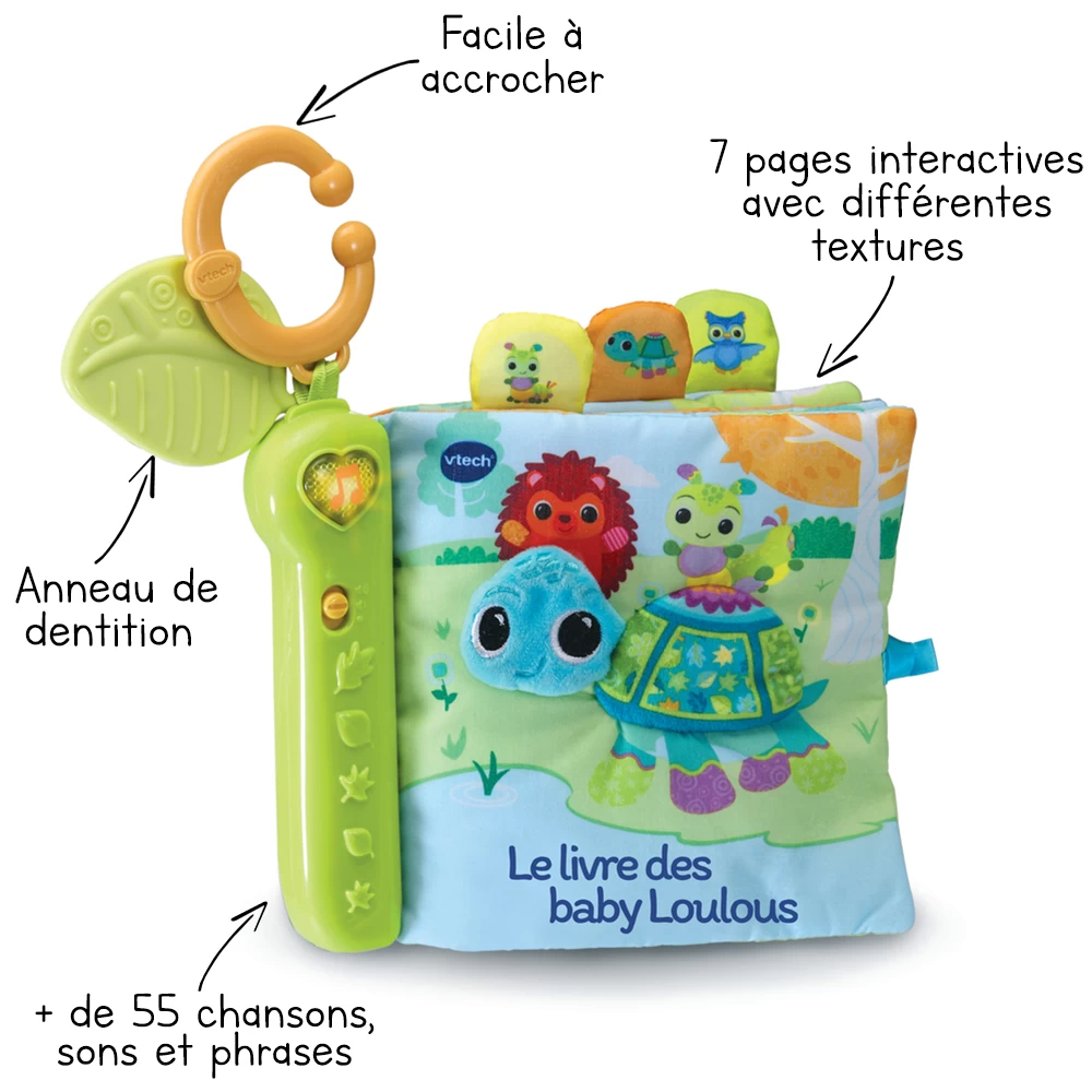 Livre Toudoux Des Loulous - Baby Loulous De Vtech 1 Livre Toudoux Des Loulous - Baby Loulous De Vtech