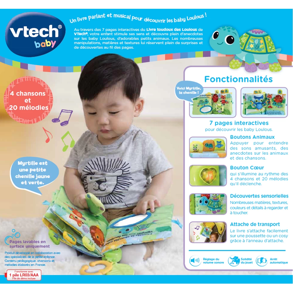 Livre Toudoux Des Loulous - Baby Loulous De Vtech 7 Livre Toudoux Des Loulous - Baby Loulous De Vtech – Image 7