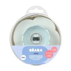 Beaba Thermomètre De Bain Lotus Bleu Vert De Béaba -Bébés Produits Magasin 01149799 4