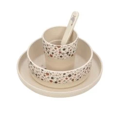 LÄSSIG Tiny Farmer Coffret Repas Enfant Mouton & Oie Nature De Lässig -Bébés Produits Magasin 01149867 3