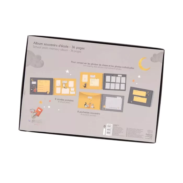 Les Moustaches Album Souvenirs D'école Français Anglais De Moulin Roty 2 Les Moustaches Album Souvenirs D'école Français Anglais De Moulin Roty – Image 2