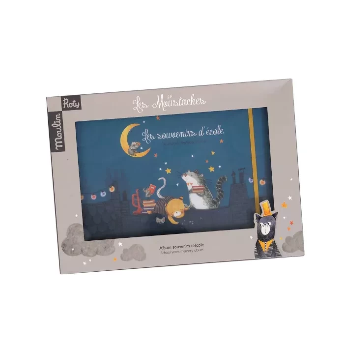 Les Moustaches Album Souvenirs D'école Français Anglais De Moulin Roty 3 Les Moustaches Album Souvenirs D'école Français Anglais De Moulin Roty – Image 3