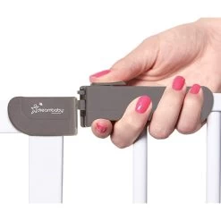 Barrière De Porte Ava 75/81 Cm Blanc De Dreambaby -Bébés Produits Magasin 01151175 3