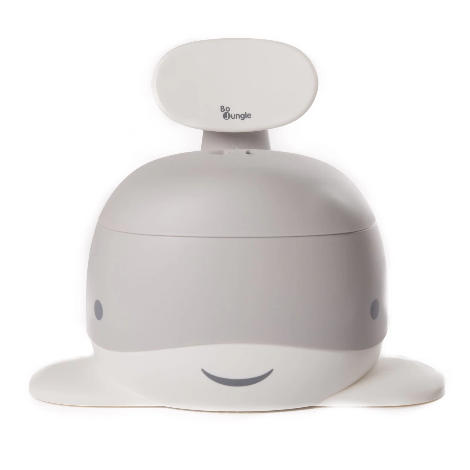 B-Petit Pot Baleine Pastel Gris De Bo Jungle 2 B-Petit Pot Baleine Pastel Gris De Bo Jungle – Image 2