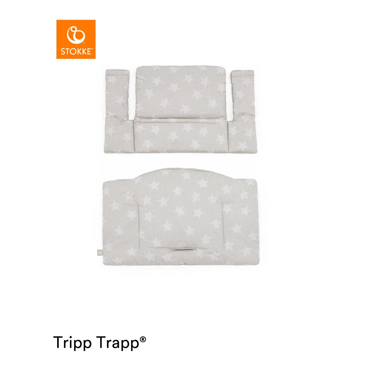 Coussin De Chaise Tripp Trapp® Stars Silver De Stokke® 4 Coussin De Chaise Tripp Trapp® Stars Silver De Stokke® – Image 4