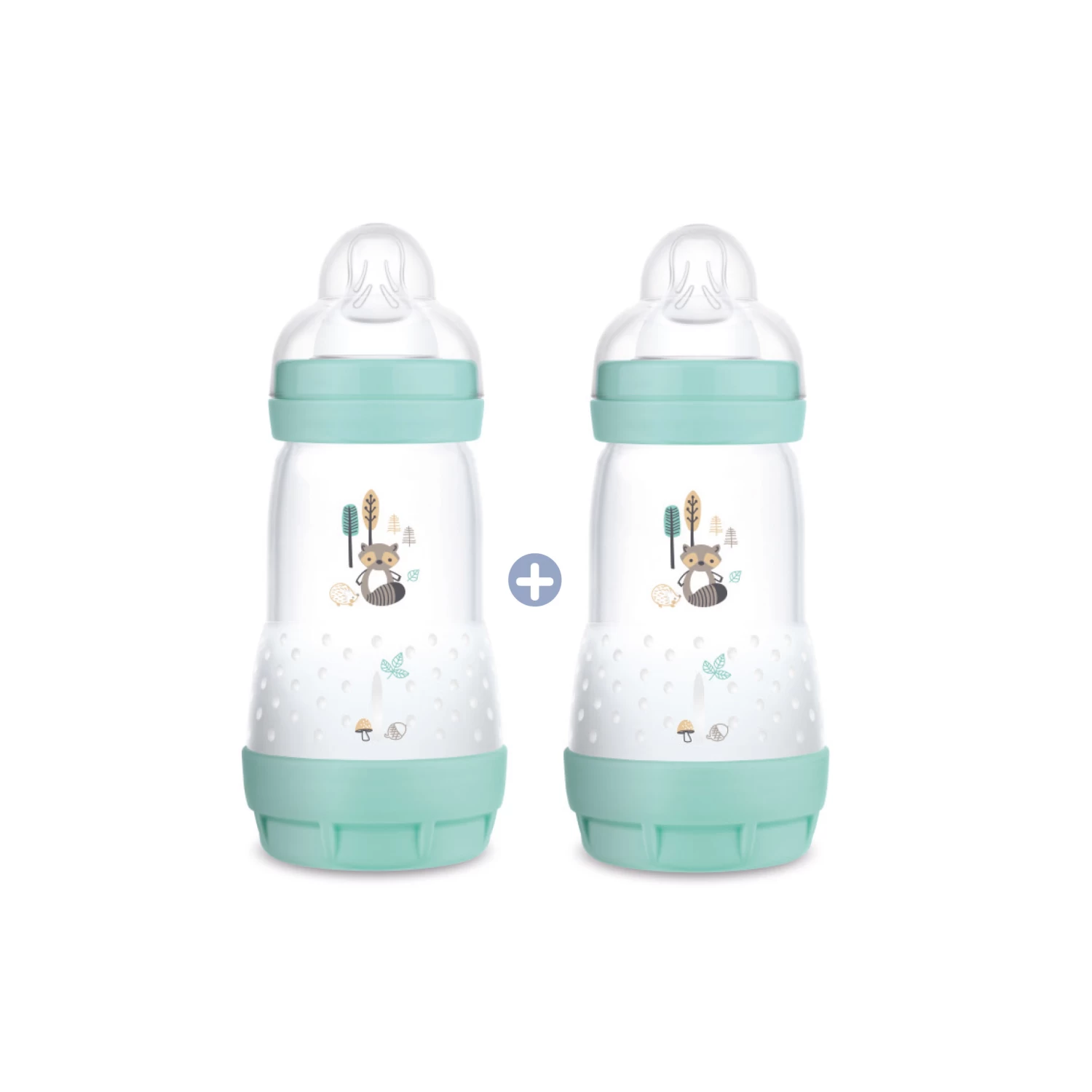 Lot De 2 Biberons Easy Start Anti-colique Débit 2 Aqua 260 Ml De Mam 1 Lot De 2 Biberons Easy Start Anti-colique Débit 2 Aqua 260 Ml De Mam