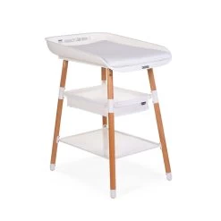Evolux Table à Langer Naturel Blanc De Childhome -Bébés Produits Magasin 01154765 6
