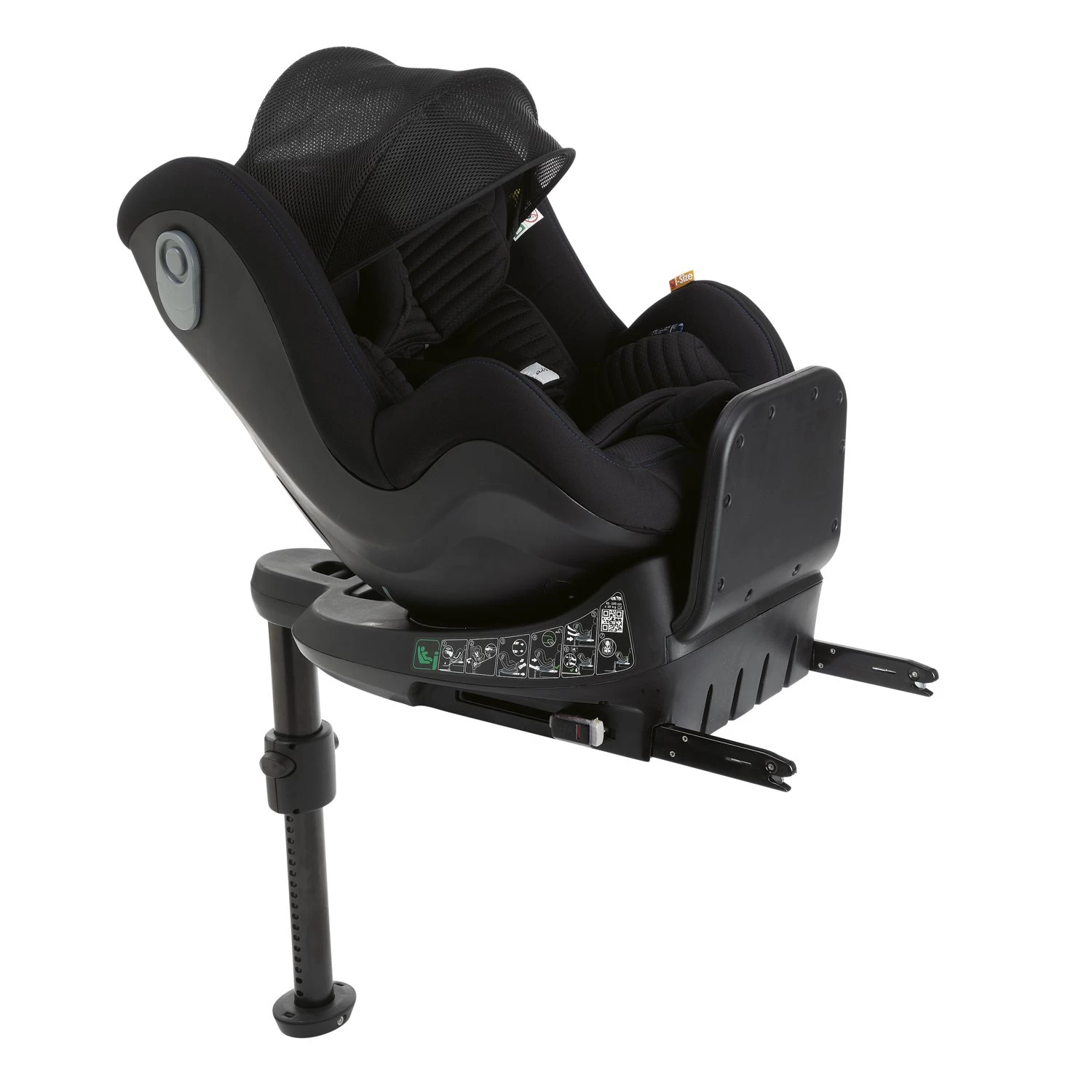 Siège Auto Seat2Fit I-Size Air (45-105 Cm) Black Air De Chicco 3 Siège Auto Seat2Fit I-Size Air (45-105 Cm) Black Air De Chicco – Image 3