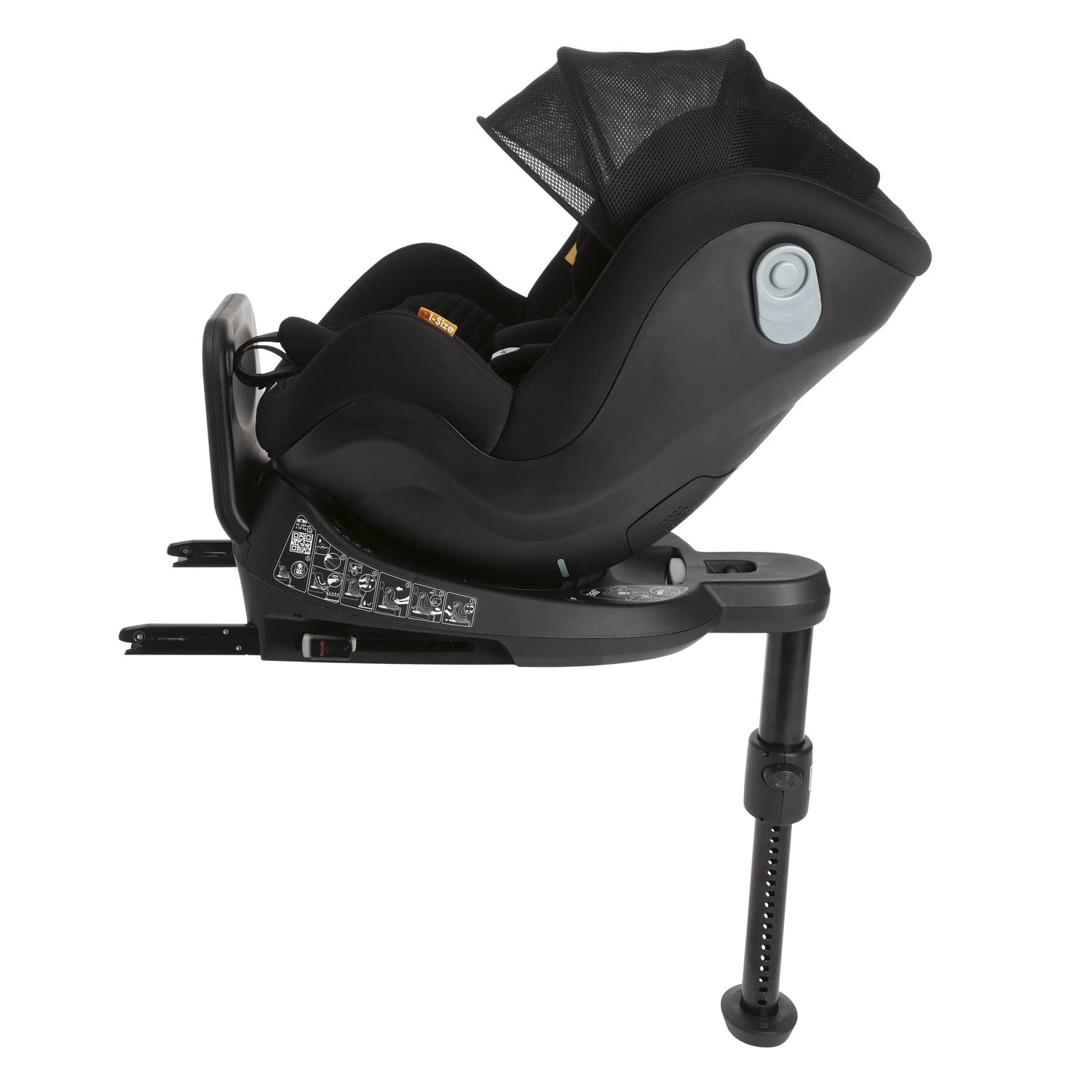 Siège Auto Seat2Fit I-Size Air (45-105 Cm) Black Air De Chicco 6 Siège Auto Seat2Fit I-Size Air (45-105 Cm) Black Air De Chicco – Image 6