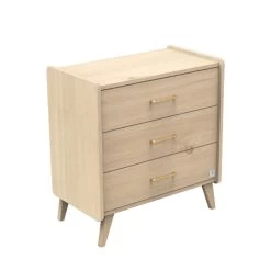 Arty Commode 3 Tiroirs Chêne Suave De Sauthon Baby's Sweet Home