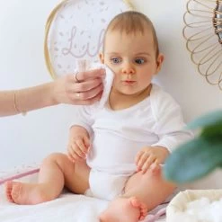 Rose & Lili Lot De 6 Lingettes Lavables Rose De Trois Kilos Sept -Bébés Produits Magasin 01156640 3