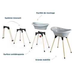 THERMOBABY® Pack Transat Vasco 5 En 1 Gris Charme De Thermobaby -Bébés Produits Magasin 01158543 3