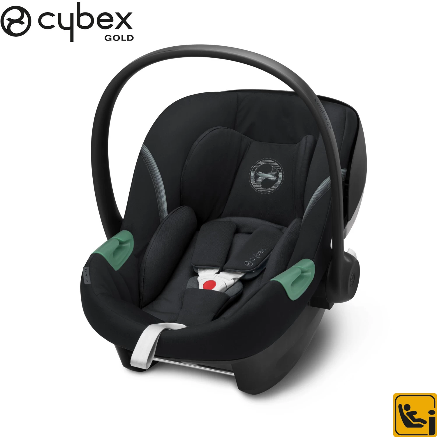 Siège Auto Aton S2 I-Size Deep Black De CYBEX 1 Siège Auto Aton S2 I-Size Deep Black De CYBEX