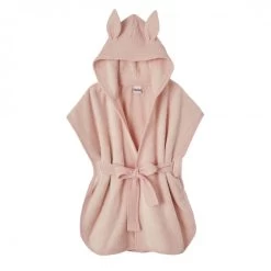 Peignoir Bébé Bambou Et Gaze De Coton Rose Blush 0-24 Mois De BB&Co