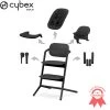 Chaise Haute Lemo 4-en-1 Stunning Black De CYBEX
