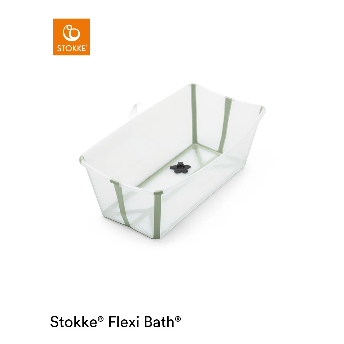 Baignoire Flexi Bath Transparent Green De Stokke® 1 Baignoire Flexi Bath Transparent Green De Stokke®