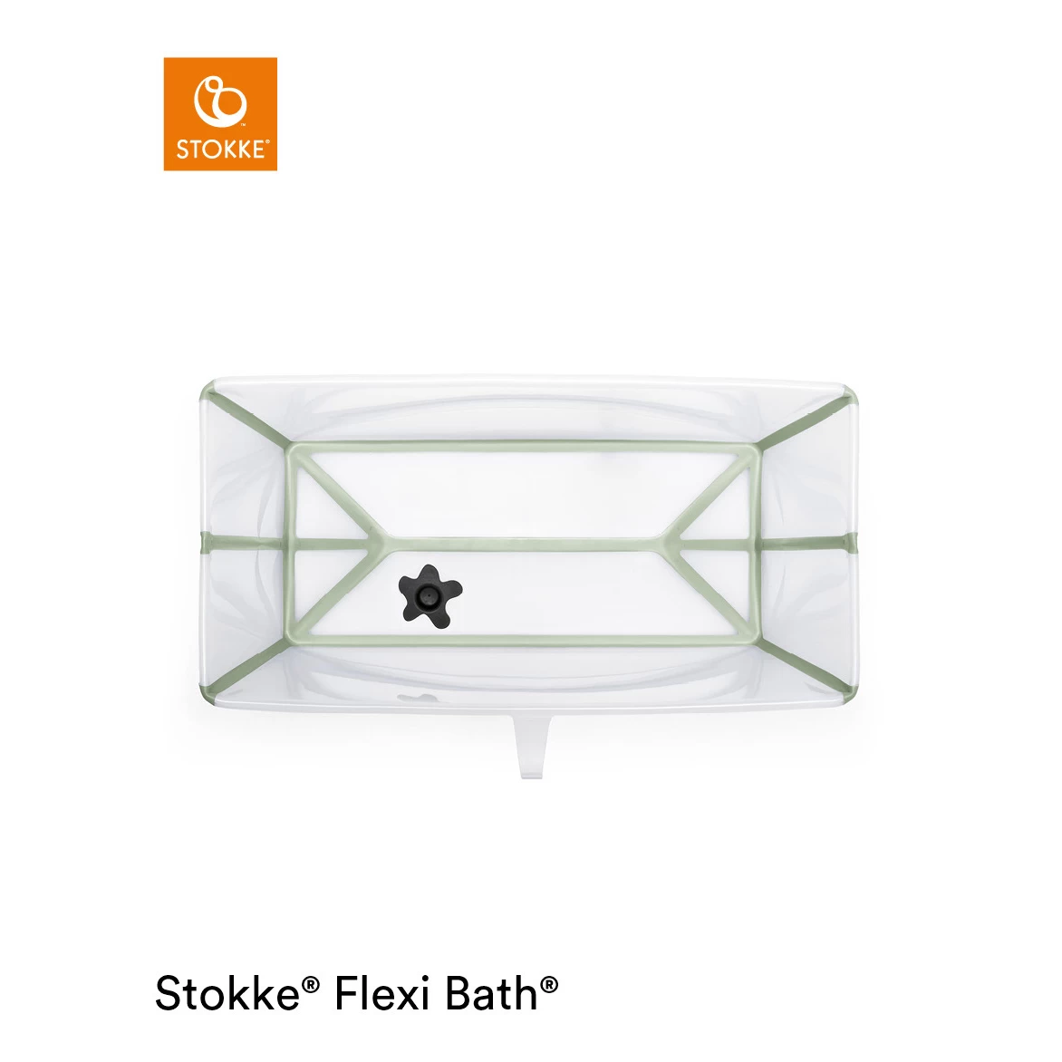 Baignoire Flexi Bath Transparent Green De Stokke® 5 Baignoire Flexi Bath Transparent Green De Stokke® – Image 5