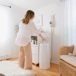 Poubelle à Couches Dress Up XL Blanc De Angelcare -Bébés Produits Magasin 01162107 4