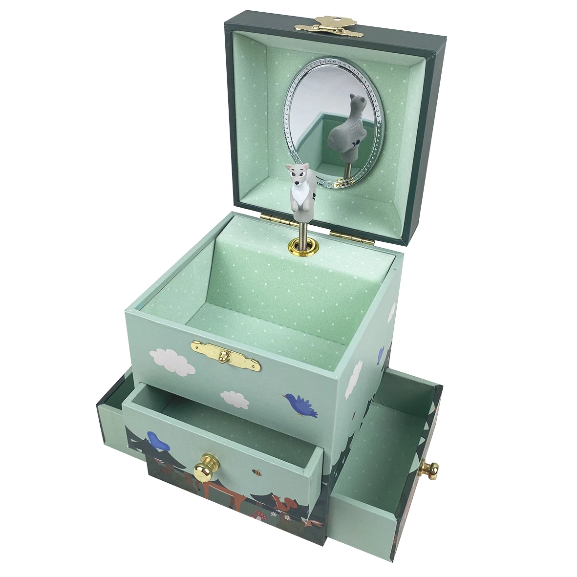 Coffret Musique Vert De Trousselier 2 Coffret Musique Vert De Trousselier – Image 2