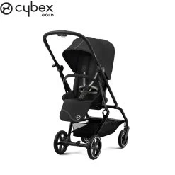 Poussette Eezy S Twist+ 2 Black Moon/Black De CYBEX