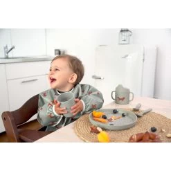LÄSSIG Lot De 2 Bavoirs Manches Longues Avec Poche Little Forest Renard De Lässig -Bébés Produits Magasin 01163058 3