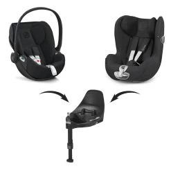 Siège Auto Sirona Z2 I-Size Deep Black De CYBEX -Bébés Produits Magasin 01164394 5