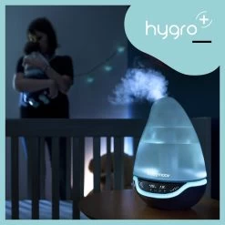 Hygro(+) Humidicateur à Vapeur Froide + Mouche Bébé Blanc De Babymoov -Bébés Produits Magasin 01164994 8
