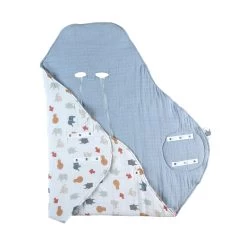 Mix & Match Couverture Promenade Mousseline Bio Jungle De Noukies -Bébés Produits Magasin 01165100 6