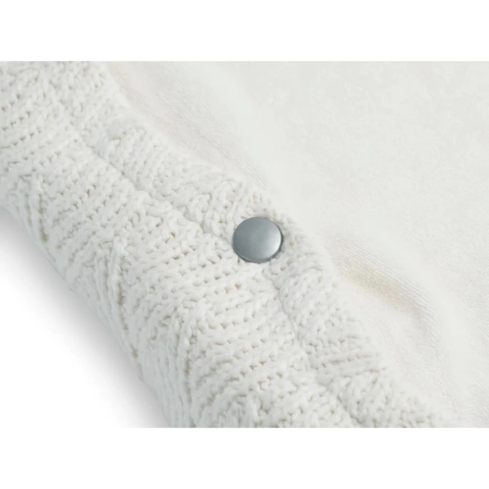 River Knit Housse De Matelas à Langer Blanc Crème 50 X 70 Cm De Jollein 3 River Knit Housse De Matelas à Langer Blanc Crème 50 X 70 Cm De Jollein – Image 3