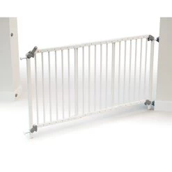 Barrière De Sécurité Ultra-Extensible WEBABY Blanc & Gris De AT4 -Bébés Produits Magasin 01166762 3