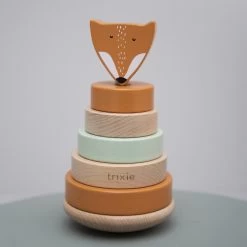 Tour à Empiler En Bois Mr. Fox De Trixie -Bébés Produits Magasin 01166805 3