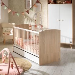 Access Tiroir De Lit 70x140 Bois Blanc De Sauthon Baby's Sweet Home -Bébés Produits Magasin 01169644 4