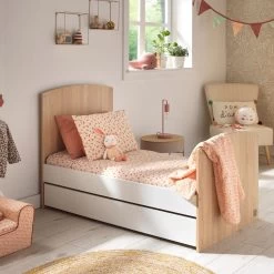 Access Tiroir De Lit 70x140 Bois Blanc De Sauthon Baby's Sweet Home -Bébés Produits Magasin 01169644 5