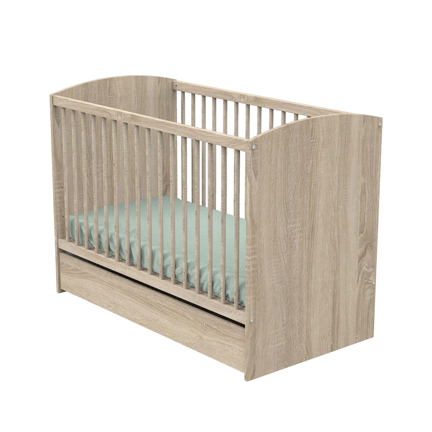 Access Tiroir De Lit 60x120 Bois De Sauthon Baby's Sweet Home 2 Access Tiroir De Lit 60x120 Bois De Sauthon Baby's Sweet Home – Image 2