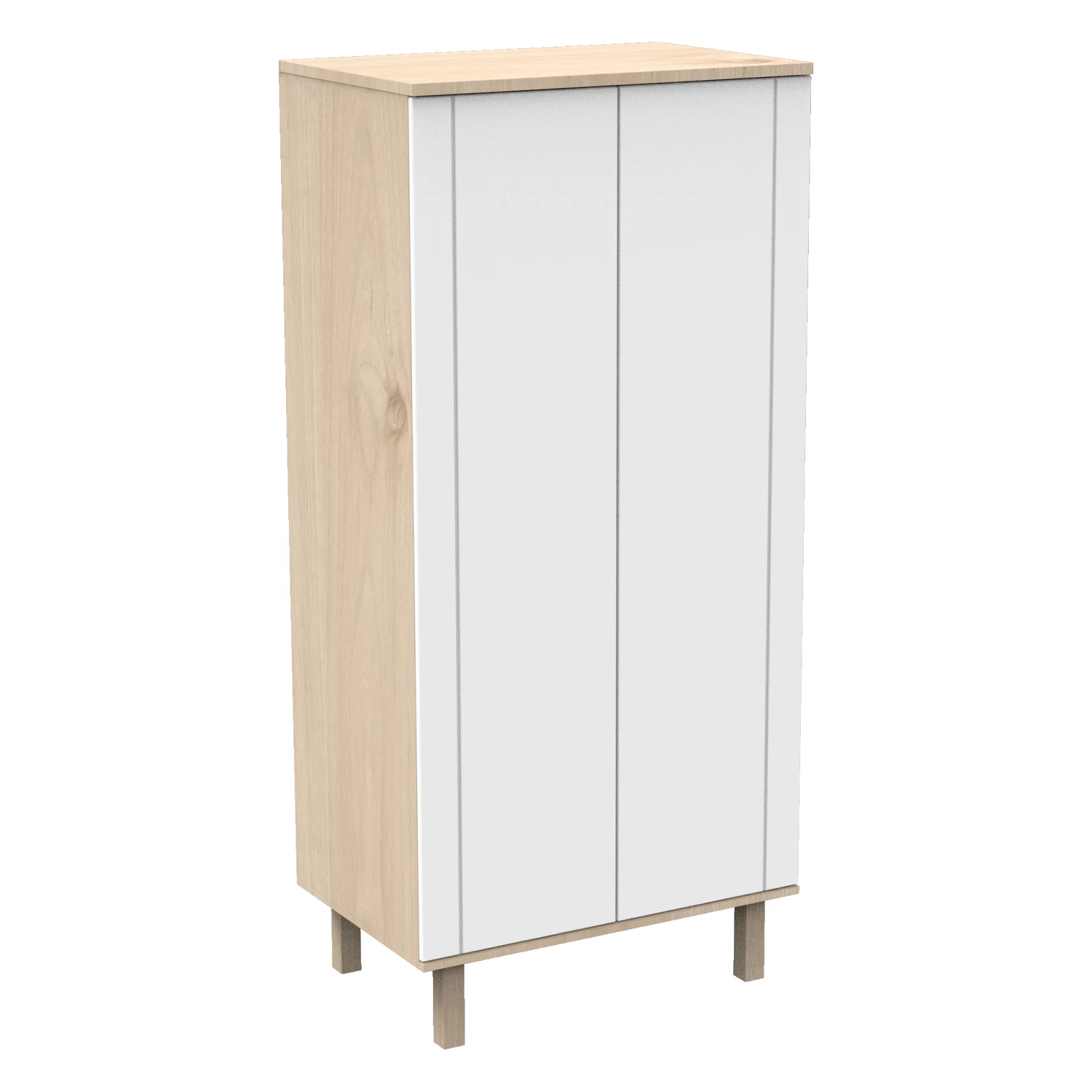 Solène Armoire 2 Portes Blanc De Sauthon Baby's Sweet Home 1 Solène Armoire 2 Portes Blanc De Sauthon Baby's Sweet Home