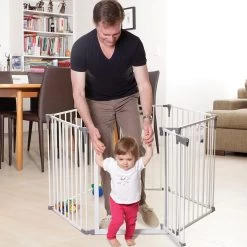 Parc Bébé Royale Converta 3-en-1 Pliable Blanc De Dreambaby -Bébés Produits Magasin 01171830 5