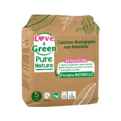 Pure Nature Culottes écologique T5 De Love & Green