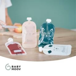 Lot De 20 Gourdes Réutilisables Isy Pouches 150 Ml De Babymoov 11 Lot De 20 Gourdes Réutilisables Isy Pouches 150 Ml De Babymoov -Bébés Produits Magasin 01172518 6