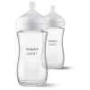 Lot De 2 Biberons Natural En Verre 3.0 240 Ml De Philips AVENT