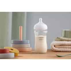 Lot De 2 Biberons Natural En Verre 3.0 240 Ml De Philips AVENT -Bébés Produits Magasin 01173008 4