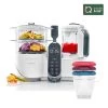 Pack Batch Cooking Nutribaby(+) & 3 Babybols 250mL Blanc De Babymoov