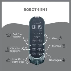 Pack Batch Cooking Nutribaby(+) & 3 Babybols 250mL Blanc De Babymoov -Bébés Produits Magasin 01174504 4